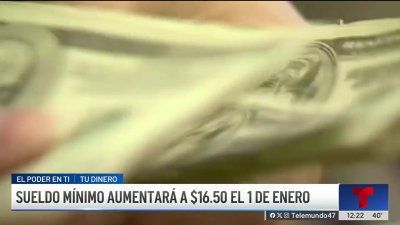 El salario mínimo en NY aumentará a $16.50 el 1 de enero