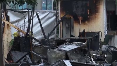 Cableado defectuoso causó incendio de mercado navideño