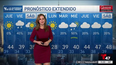 Pronóstico del tiempo para el 18 de diciembre