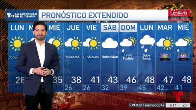 Pronóstico del tiempo 12/23