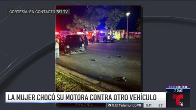 Muere motorista y su hermana resulta herida tras accidente