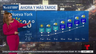 El tiempo en NY para el 27 de diciembre con Tairy Ynoa