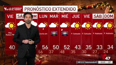 Pronóstico del tiempo 12/27