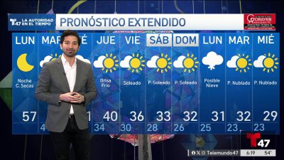 Pronóstico del tiempo para el 12/30