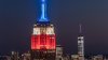 El Empire State Building se ilumina en tributo al expresidente Jimmy Carter