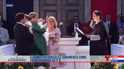 Jenniffer González juramenta como gobernadora