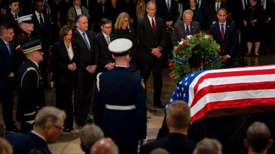 Dan el último adiós a Jimmy Carter en el Capitolio