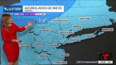 Pronóstico del tiempo para el 10 de enero de 2025