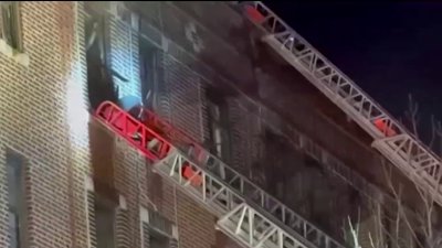 Incendio deja a decenas de desplazados en El Bronx