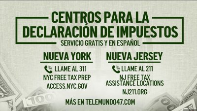 Centros para la declaración gratis de impuestos en NY y NJ