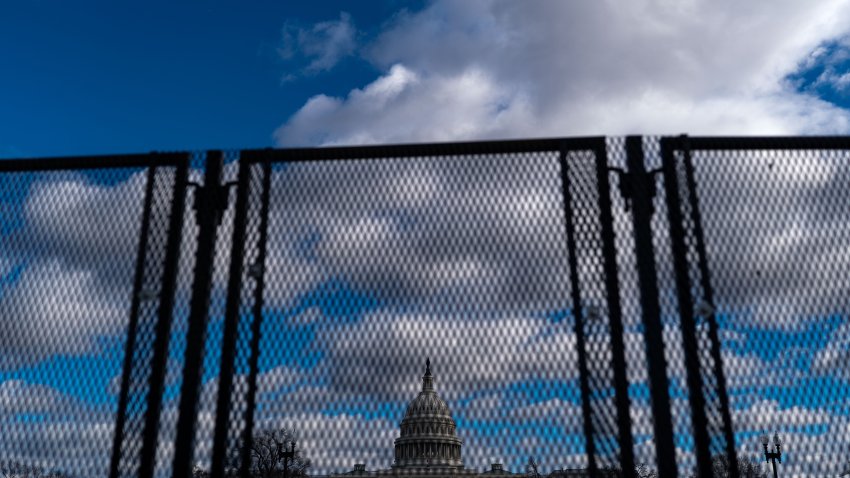 WASHINGTON, DC – JANUARY 1:The Dome of the U.S. Capitol Building is visible as new temporary protective fencing is erected near the West Front of the U.S. Capitol Building  on January 1, 2025 in Washington, DC. Along with security for the inauguration, the U.S. Capitol Building will get enhanced security protection for the January 6th, 2025 vote count to certify the election, similar to a State of the Union Address, after the Department of Homeland Security designated it a national special security event. (Photo by Kent Nishimura/Getty Images)