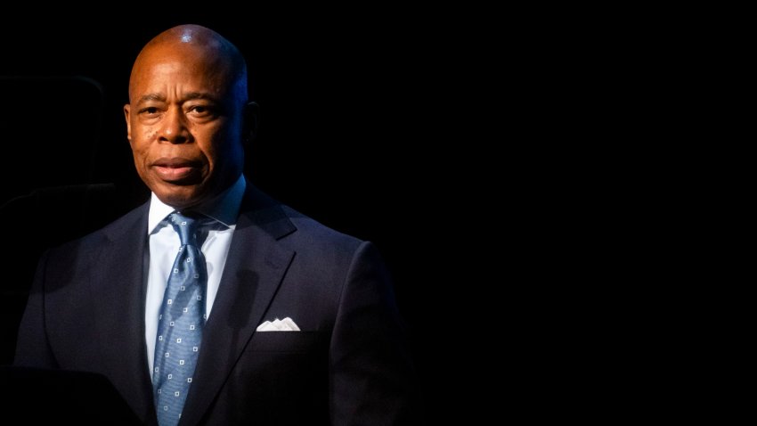 Eric Adams, mayor of New York, during a State of the City address at The Apollo Theater in New York, US, on Thursday, Jan. 9, 2025. Adams announced a small annual drop in crime Monday, as he seeks to reaffirm his central promise of making the city safer ahead of a tough reelection bid, reported Politico.