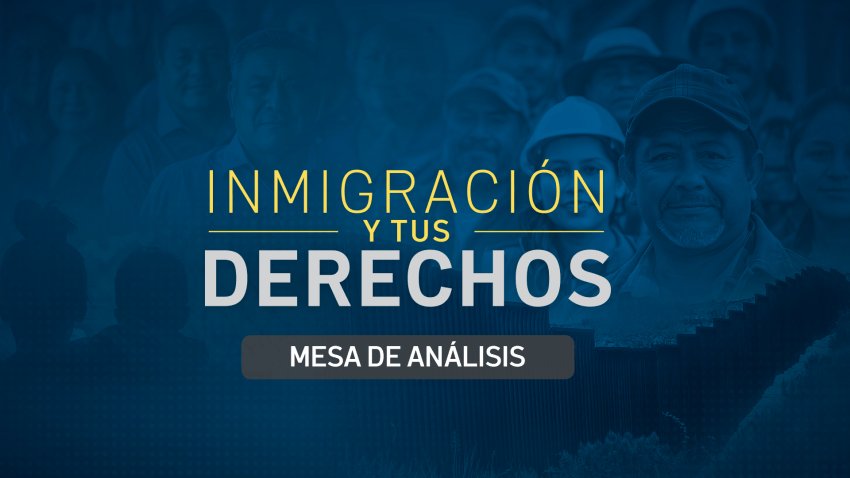 Especial de Telemundo Mesa de Análisis: Inmigración y tus Derechos.