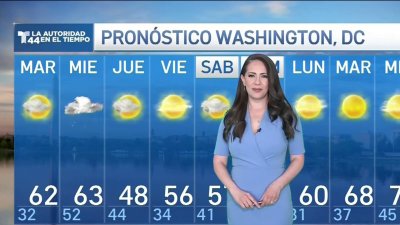 Temperaturas primaverales esta semana en el DMV; lluvia y viento el miércoles