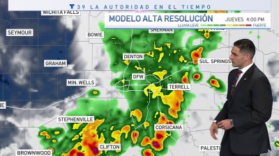 Jueves con potencial de más lluvia