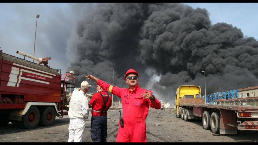 Explosión en Irán deja muertos y heridos