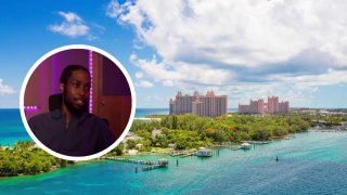 Dinari McAlmont, residente de Bowie, Maryland, fue encontrado inconsciente en una playa el sábado, según un comunicado de la Real Fuerza Policial de Bahamas.