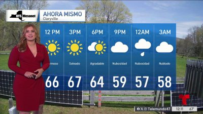 El tiempo Nueva York con Tairy Ynoa para el 1 de mayo