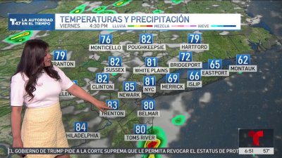 El tiempo en NY con Andrea Romero para el 2 de mayo