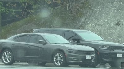 Vehículos de ICE en las afueras de corte distrital de Waltham