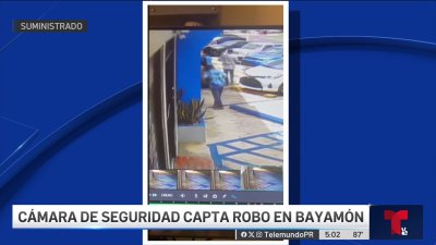 Captado en video: sujeto le roba cartera a adulta mayor en Bayamón