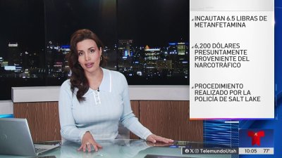 Incautan varias libras de metanfetamina en Salt Lake City
