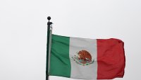HOUSTON, TEXAS – APRIL 5: The Mexican flag flies on Day 6 of the Fayez Sarofim & Co. U.S. Men’s Clay Court Championship at River Oaks Country Club on April 5, 2025 in Houston, Texas. (Photo by Aaron M. Sprecher/Getty Images)