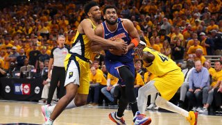 Knicks vs Pacers en juego 3 de las Finales del Este de la NBA.