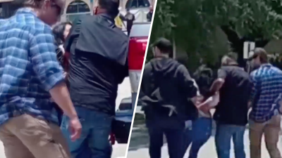 “Mis hijos están en la escuela”: madre suplica a gritos a agentes de ICE que no la deporten