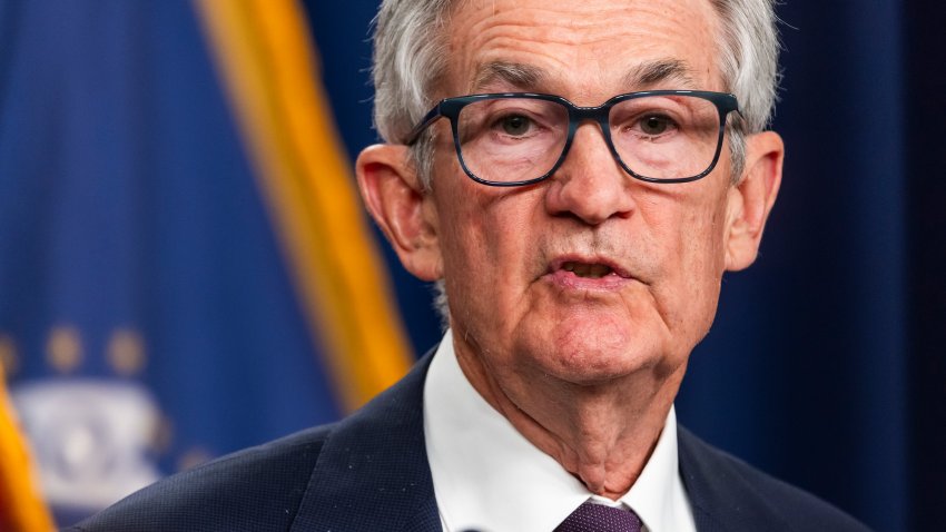 El presidente de la Reserva Federal de Estados Unidos, Jerome Powell. EFE/Jim Lo Scalzo