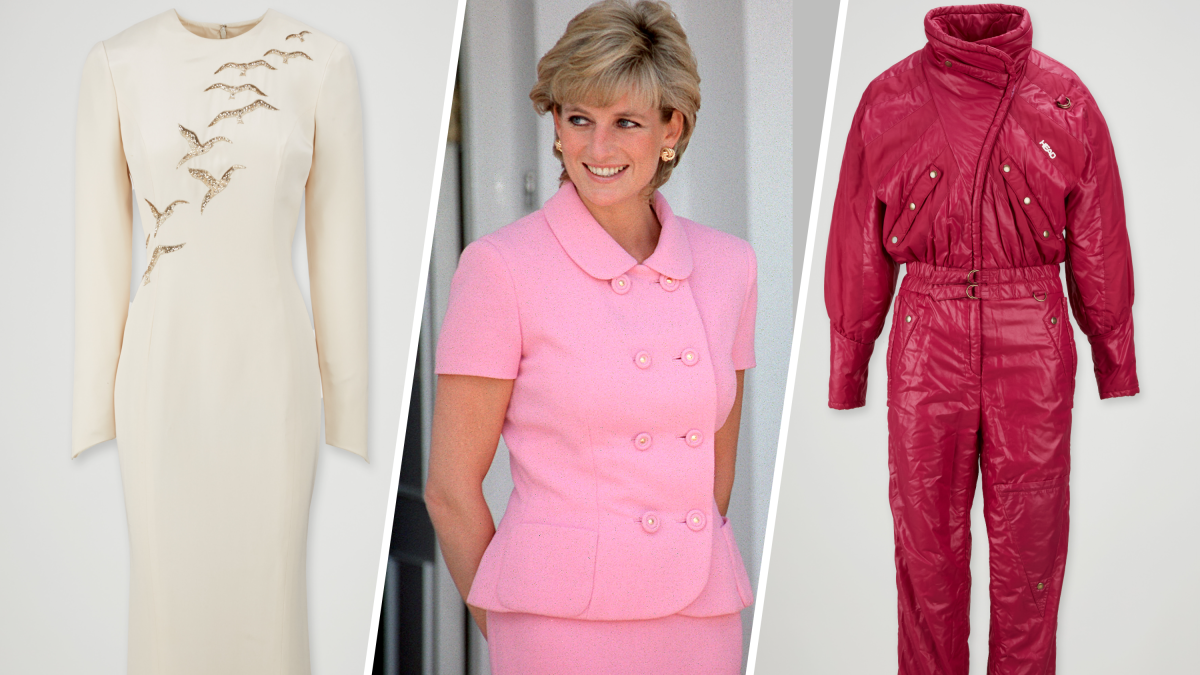 Subastan icónicas piezas del armario de Lady Di Telemundo New York (47)