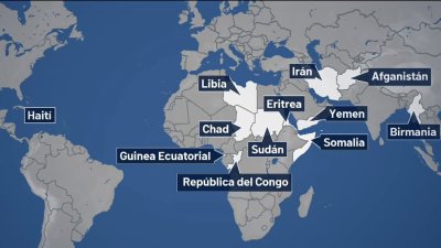 Trump impone prohibición de viajes a 12 países: te explicamos