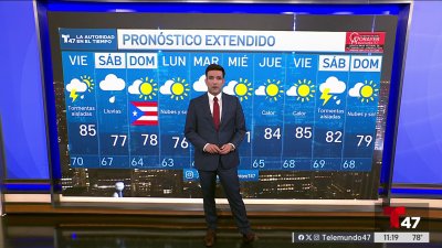 Pronóstico del tiempo para el 5 de junio