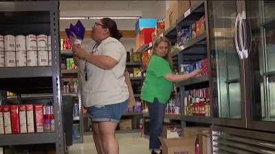 Banco de comida en Montgomery reporta descenso en familias que buscan alimento