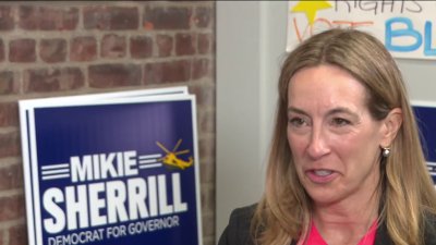 Mikie Sherrill habla sobre su candidatura a gobernadora de NJ