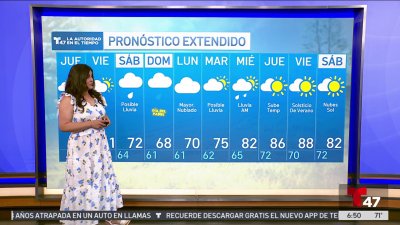 El pronóstico del tiempo para el 12 de junio de 2025
