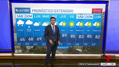 Pronóstico del tiempo para el 13 de junio