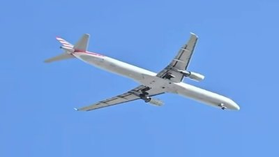 Captado en cámara: Avión falla tras despegar del aeropuerto de Las Vegas