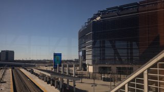 Estación Meadowlands de NJ TRANSIT en Nueva Jersey.