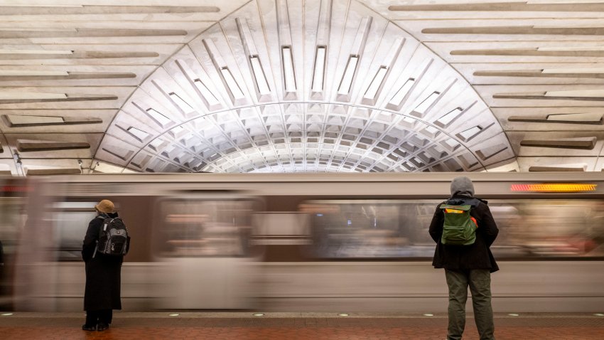 Commuters at the Metro Center metro station in Washington, DC, US, on Monday, March 3, 2025. US federal workers received a second weekend email demanding that they outline their accomplishments of the previous week, but this time with a message saying that it would be an ongoing occurrence. Photographer: Daniel Heuer/Bloomberg via Getty Images
