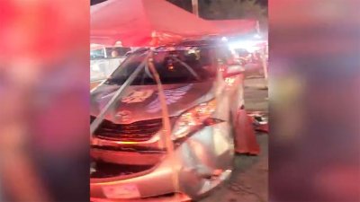 Hombre atropella a varias personas en puesto de tacos en Fort Myers