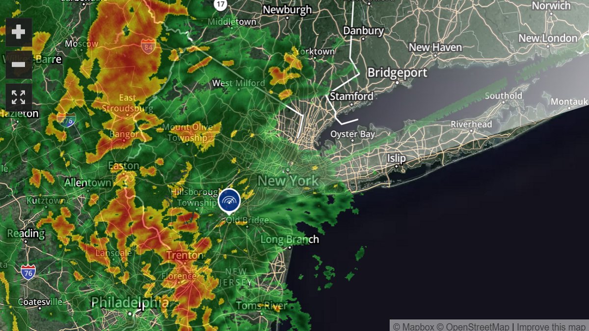 Radar en vivo: tormenta impactará el área de NY – Telemundo New York (47)