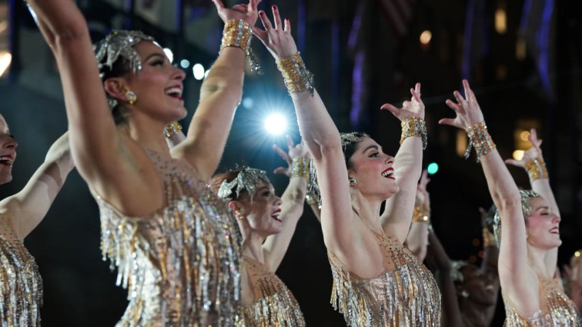 CHRISTMAS IN ROCKEFELLER CENTER &#8212; 2024 &#8212; Pictured: The Radio City Rockettes &#8212; (Photo by: Angelina Starn/NBC via Getty Images)