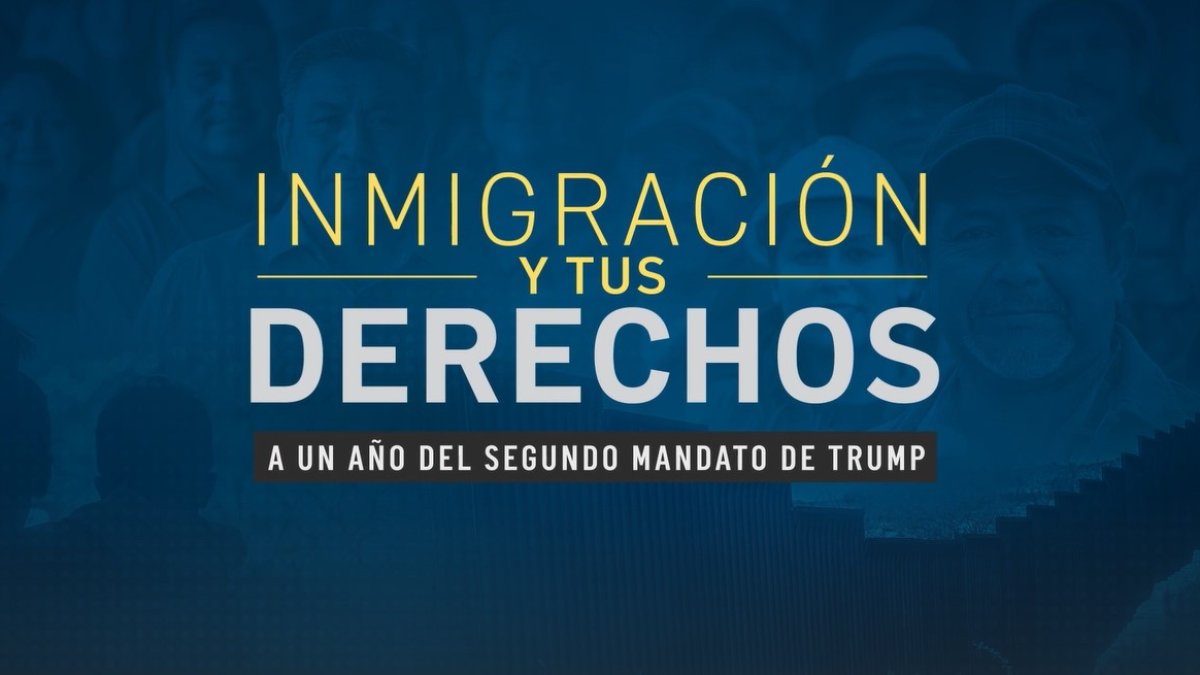Telemundo presenta especial de "Inmigración y tus derechos" , a un año del segundo mandato de Trump
