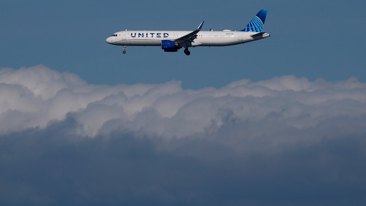 Copiloto de avión de United que chocó contra poste de luz notó que vuelo era bajo, pero no a tiempo