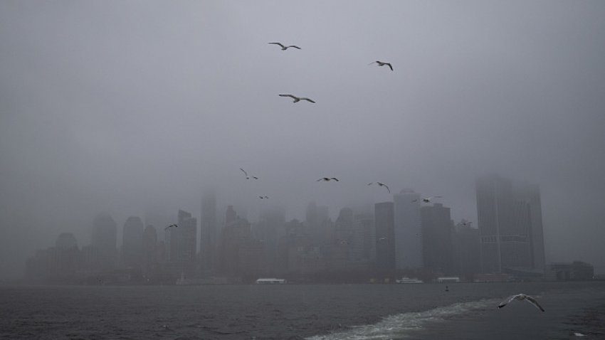 New York Pounded By Winds, Rain Ahead Of Holiday Weekend