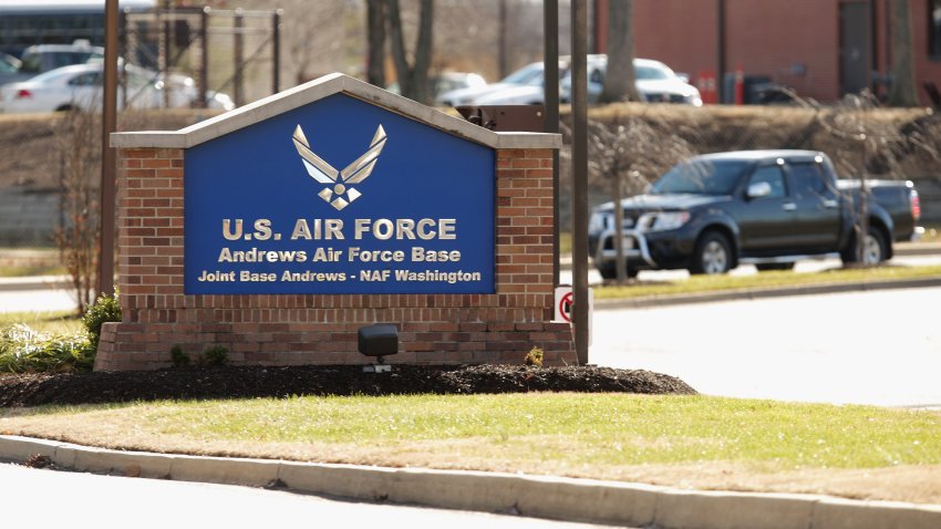 JOINT BASE ANDREWS, MD – DECEMBER 17:  Vehicle traffic goes in and out of the U.S. Air Force Joint Base Andrews in Prince Georges County December 17, 2014 in Joint Base Andrews, Maryland. U.S. Agency for International Development contractor Alan Gross, who has been in prison in Cuba for the last five years on espionage charges, has been released and is due to arrive at the base, possibly heralding a new era in U.S.-Cuba relations. American officials have said they will restore full diplomatic relations with Cuba and open an embassy in Havana for the first time in more than a half-century.  (Photo by Chip Somodevilla/Getty Images)