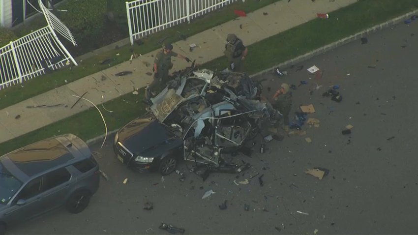 blown up car nj