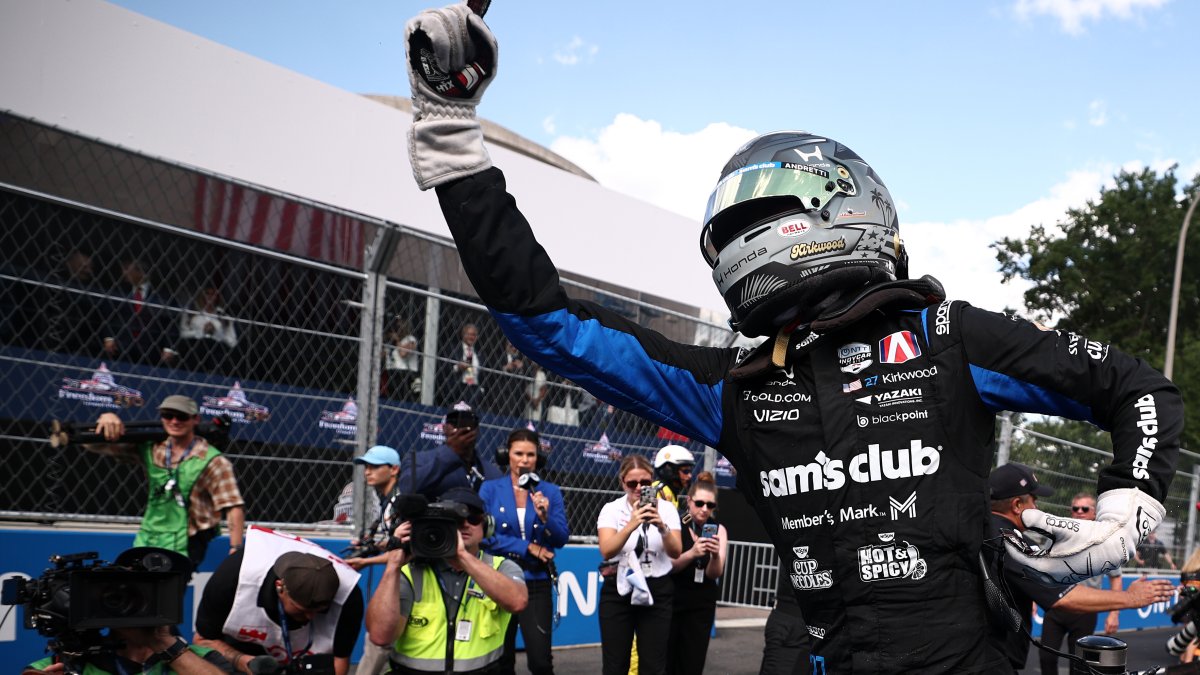 Kyle Kirkwood gana la histórica carrera de IndyCar en Washington DC