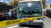 Choque entre bus de la MTA y camión de bomberos deja 19 heridos